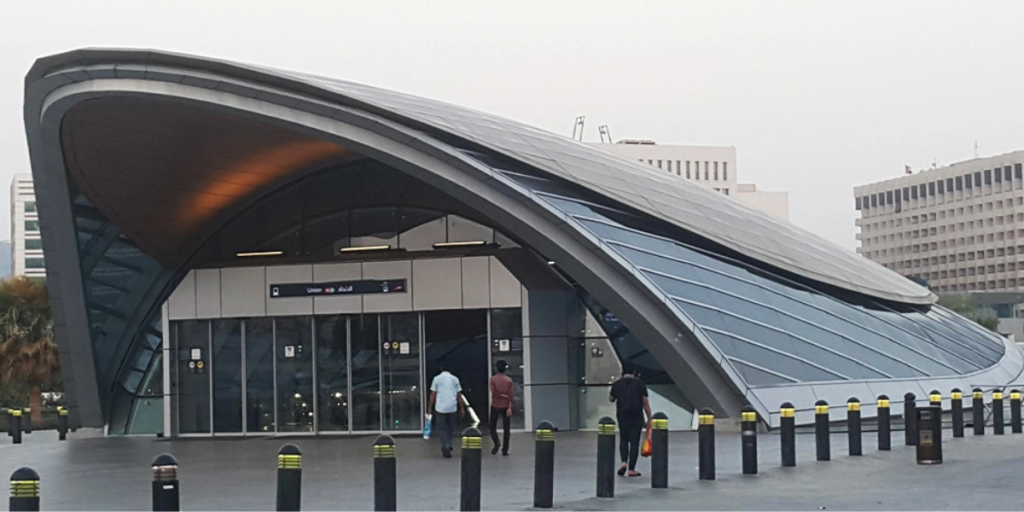 Dubai Mall Metro Station Exits