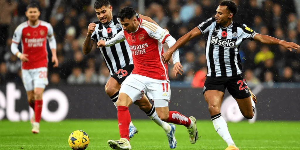 Arsenal vs Newcastle United F.C. Timeline