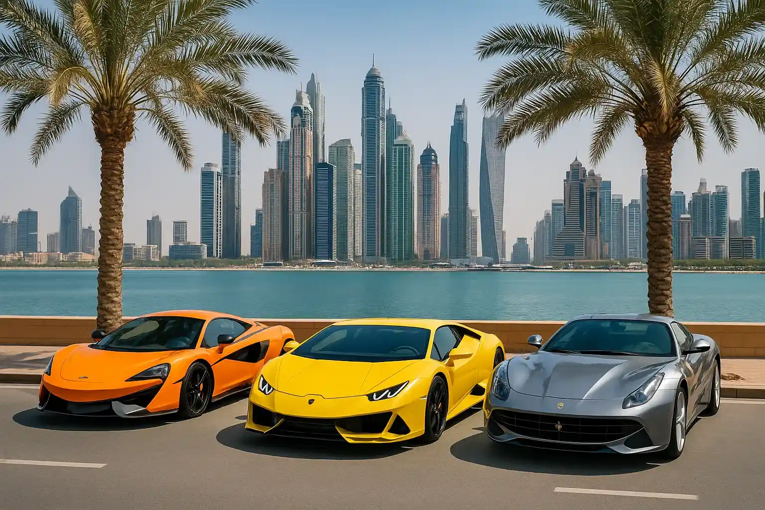 Palm Jumeirah Luxury Car Experience Supercar Rentals for Dubai's Most Exclusive Island Paradise