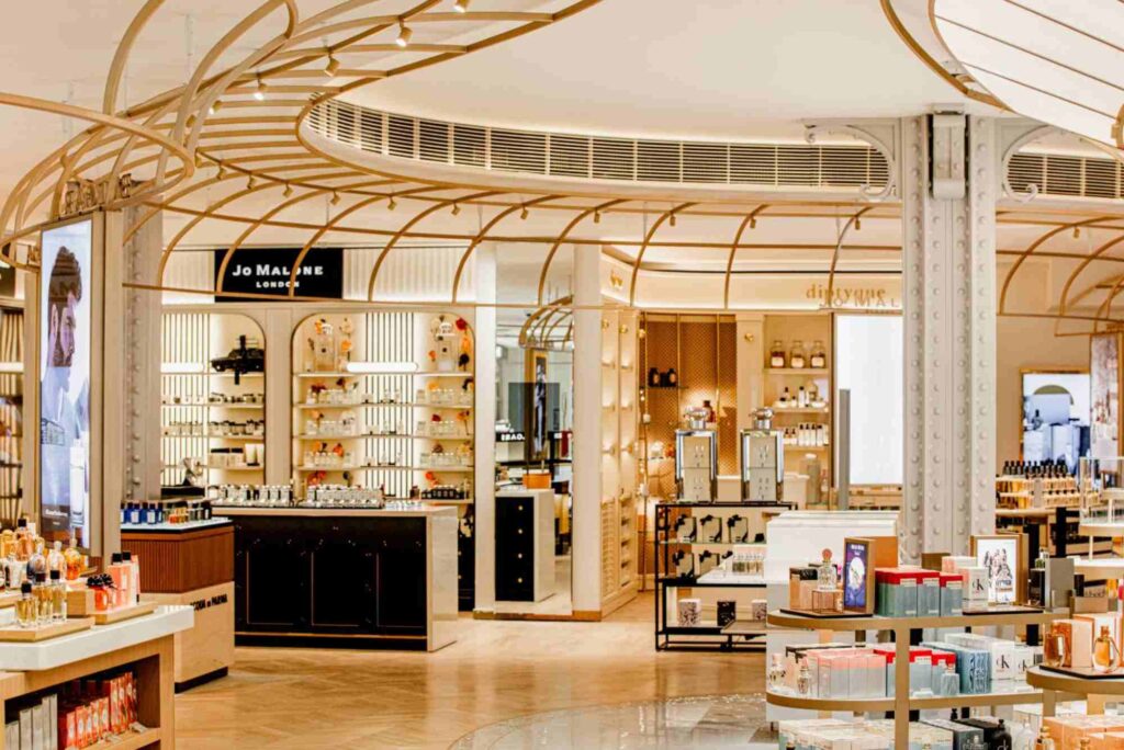 Paris France Samaritaine Views Food Hall and Finds