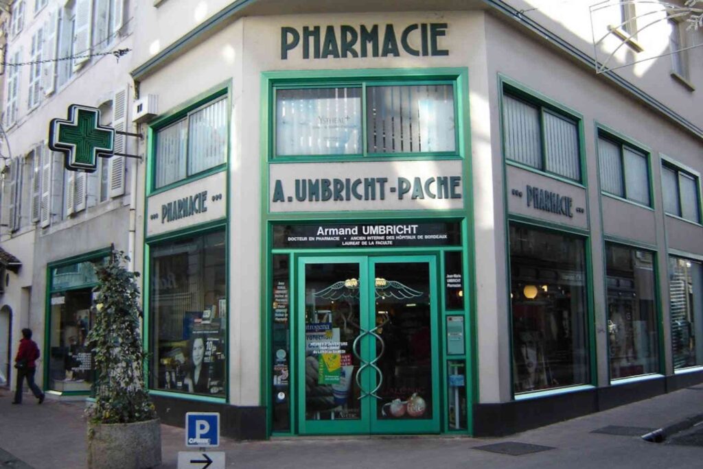 Paris France Pharmacy Hotspots Citypharma and Monge