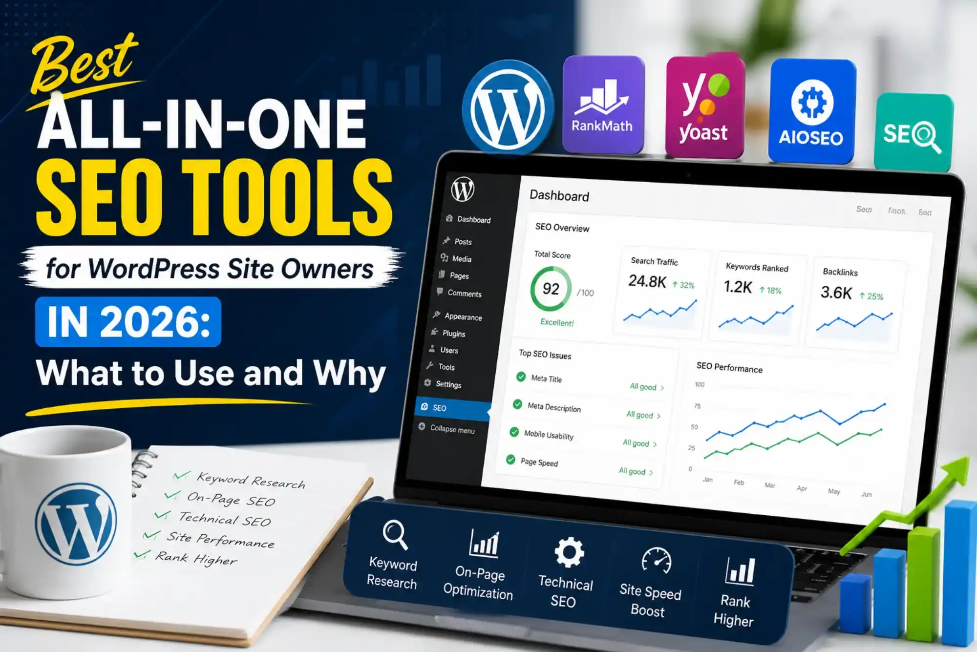 Best All-in-One SEO Tools for WordPress Site Owners in 2026 What to Use and Why